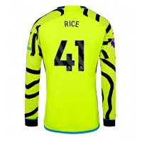 Camisa de Futebol Arsenal Declan Rice #41 Equipamento Secundário 2023-24 Manga Comprida